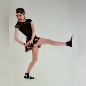 A Wish Come True Size Immediate Child Black & Camouflage Skirt Dance Dre…